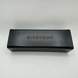 GIVENCHY BLACK SUNGLASSES Flip Top Magnetic CASE ONLY Designer Luxury Summer